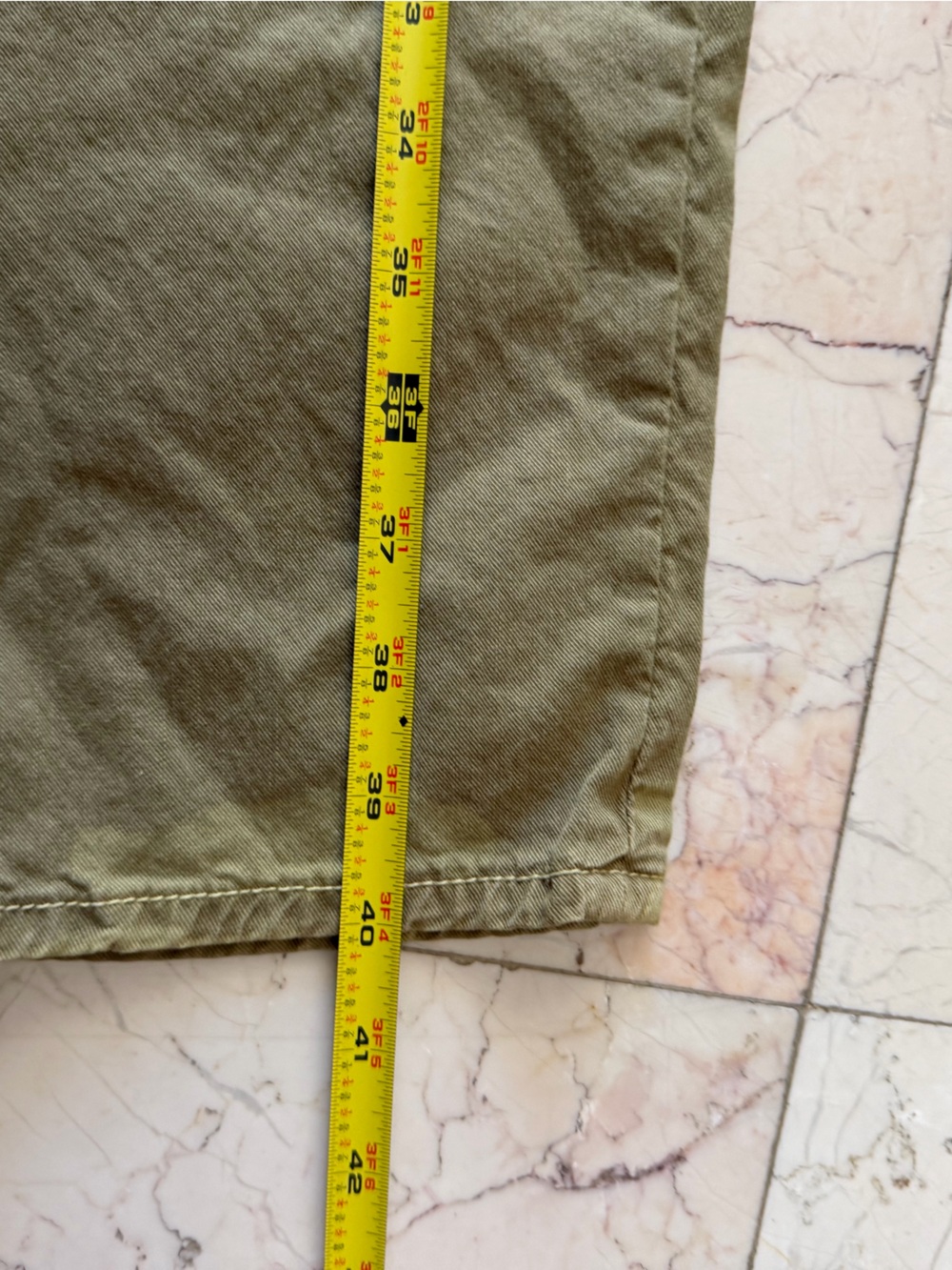 Women’s Olive Green Cargo Pants - MOTHER - Picture 6 of 8